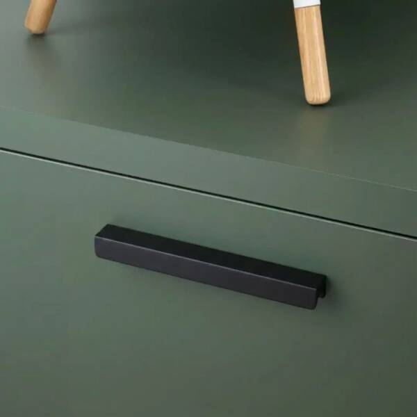 System Mobilya Kulbu Siyah Renk 160mm Kulp (SY1700 0160 AL6) - 1