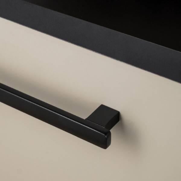 System Mobilya Kulbu Siyah Renk 192mm Kulp (SY9269 0192 AL6) - 1