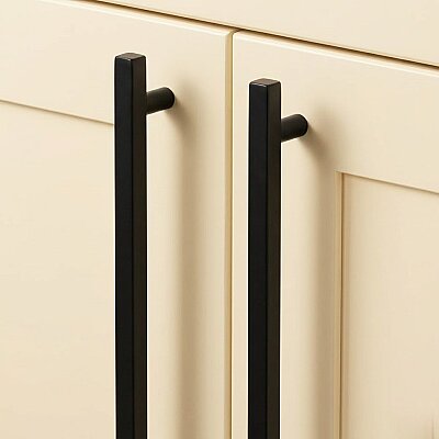 System Mobilya Kulbu Siyah Renk 576mm Kulp (SY8807 0576 AL6) - System