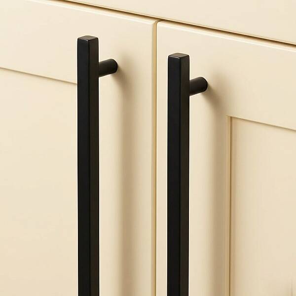 System Mobilya Kulbu Siyah Renk 576mm Kulp (SY8807 0576 AL6) - 1