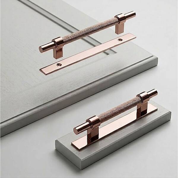 System Mobilya Kulp Tabanı Rose Renk 192mm (SY0416 0192 RS) - 2