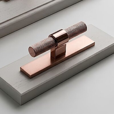 System Mobilya Kulp Tabanı Rose Renk 8mm (SY0416 0008 RS) - System