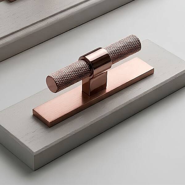 System Mobilya Kulp Tabanı Rose Renk 8mm (SY0416 0008 RS) - 1