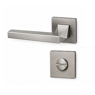 System Nanda Rozetli Wc Kapı Kolu Saten (HA502RO91W NBM) - System (1)
