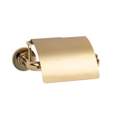 System Nord Kapaklı Tuvalet Kağıtlığı Gold/Gold Branch Renk (BA1041 010 GL-GB) - 2
