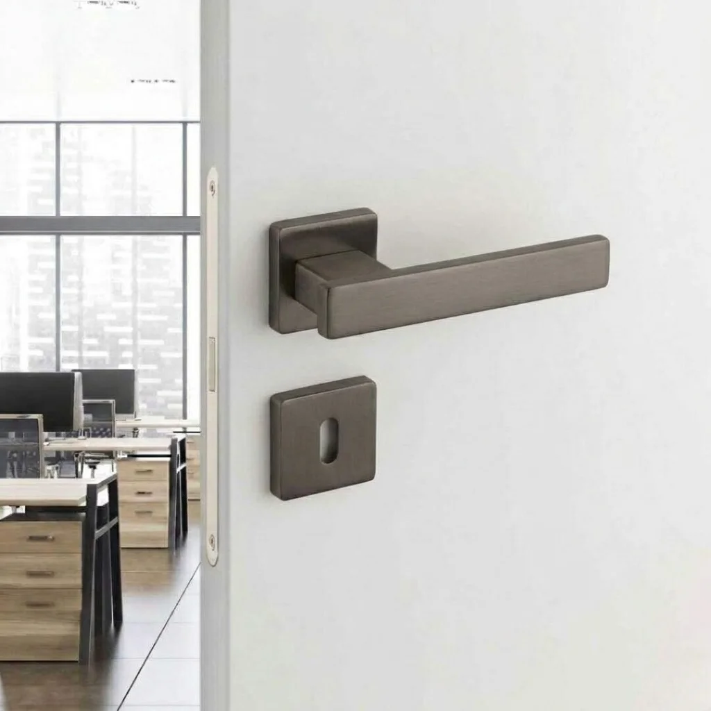 System Norma Kapı Kolu Füme Renk (HA222RO11 BBN) - 1