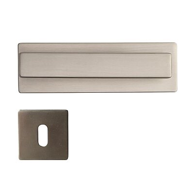 System Norma Kapı Kolu Mat Nikel Saten Renk (HA222RO31 NBM) - System