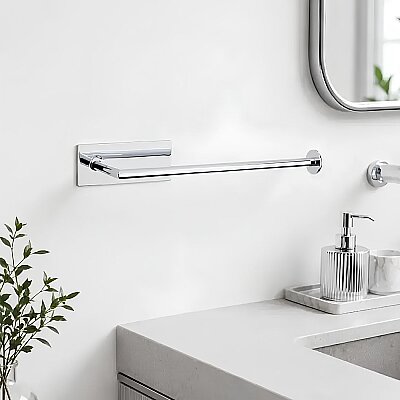 System Nowo Krom Yapışkanlı Kağıt Havluluk (BA1018 017 CR) - System Banyo