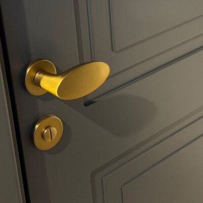 System Oberon Kapı Kolu Gold Branch Renk (HA236RO12 GB) - System