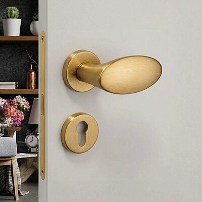 System Oberon Kapı Kolu Gold Branch Renk (HA236RO12 GB) - System