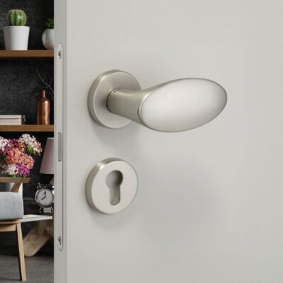 System Oberon Kapı Kolu Saten Renk (HA236RO12 NBM) - System