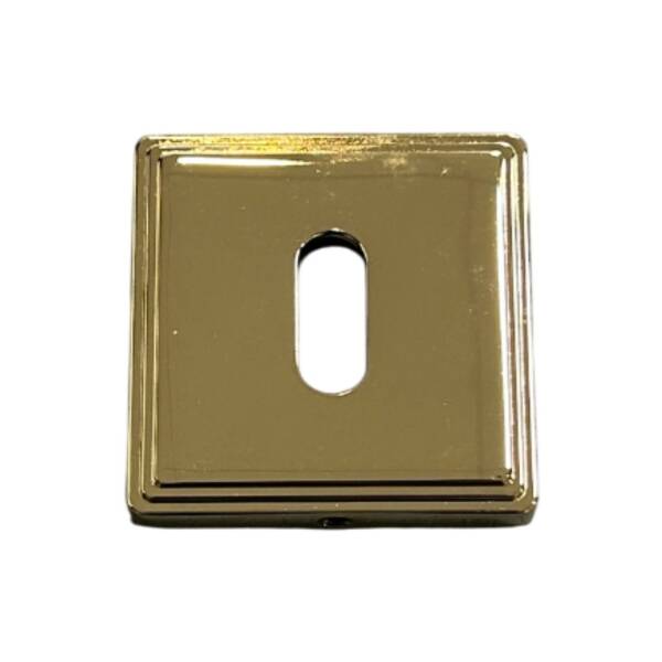 System Kare Oda Kapı Rozeti Gold Renk (RO17N GL) - 1