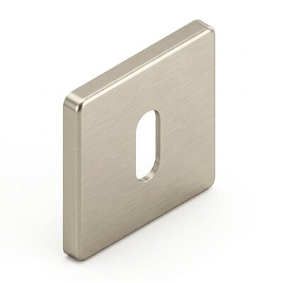 System Oda Tipi Fırçalı Nikel Saten Renk Rozet (RO21N ELX2) - System