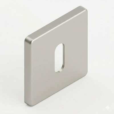 System Oda Tipi Nikel Saten Renk Rozet (RO21N NBM) - System