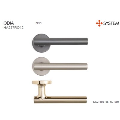 System Odia Kapı Kolu Saten Renk (HA237RO12 NBM) - 3