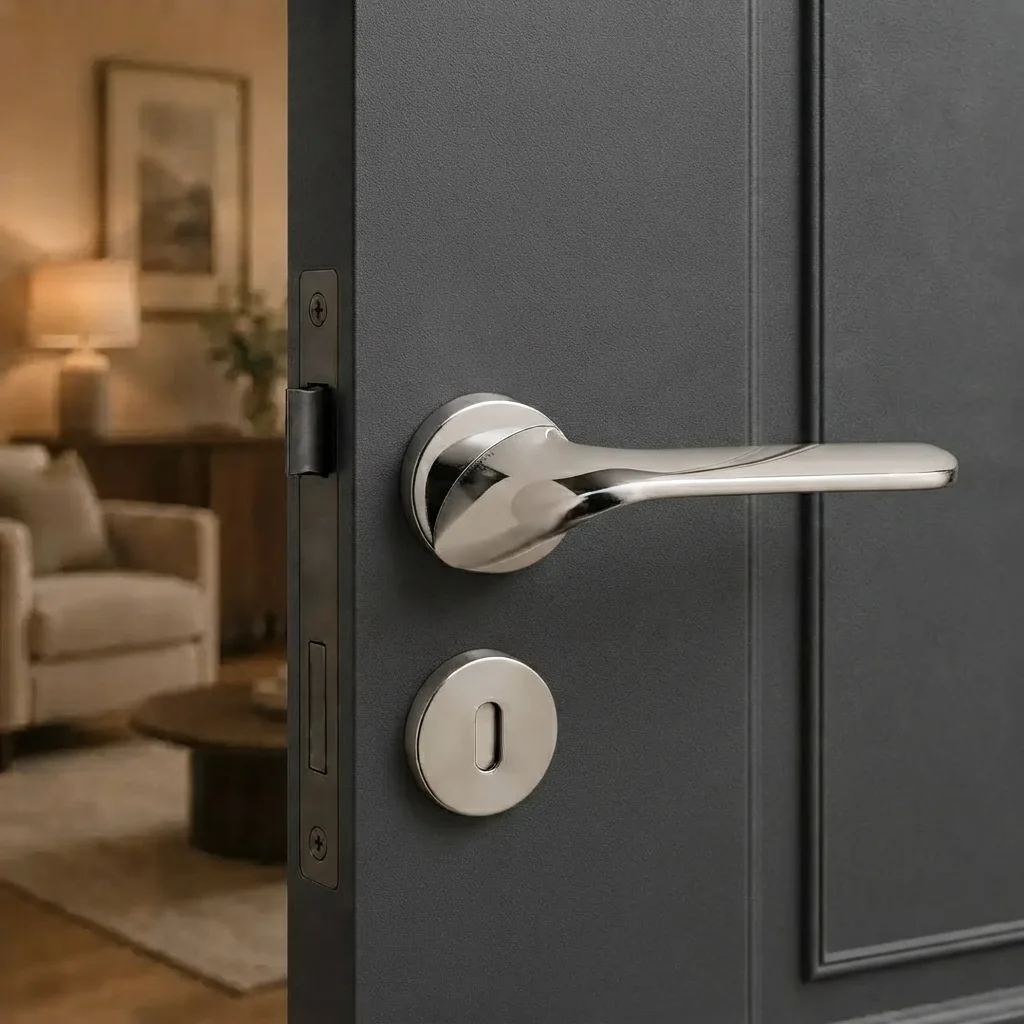 System Palma Kapı Kolu Krom Renk (HA154RO12 CR) - 1