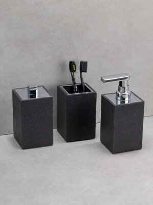 System Pamukluk Mermer Deseni/Siyah Renk ( BA2027 024 R2-CR) - 1