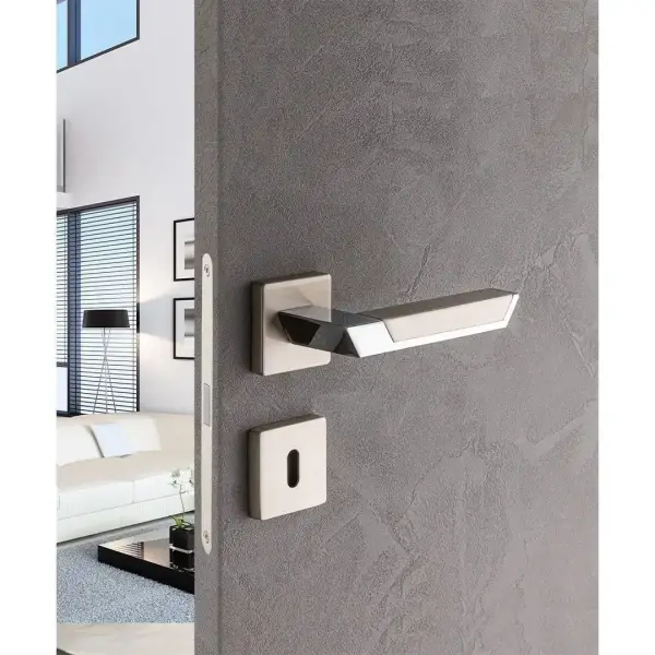 System Pandora Kapı Kolu Nikel Saten (HA117RO11 NB-CR/NB) - 1
