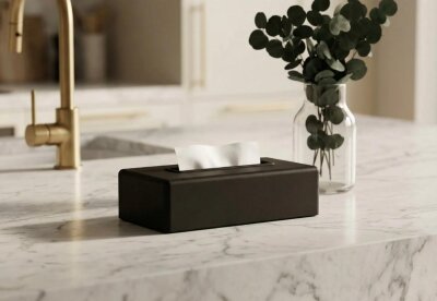 System Peçetelik Siyah Renk (BA2035 029 R2) - System Banyo