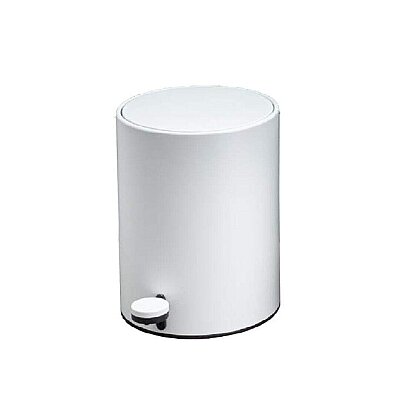 System Pedallı Çöp Kovası 3 Lt Beyaz Renk (BA4054 531 AL7-AL7) - System Banyo