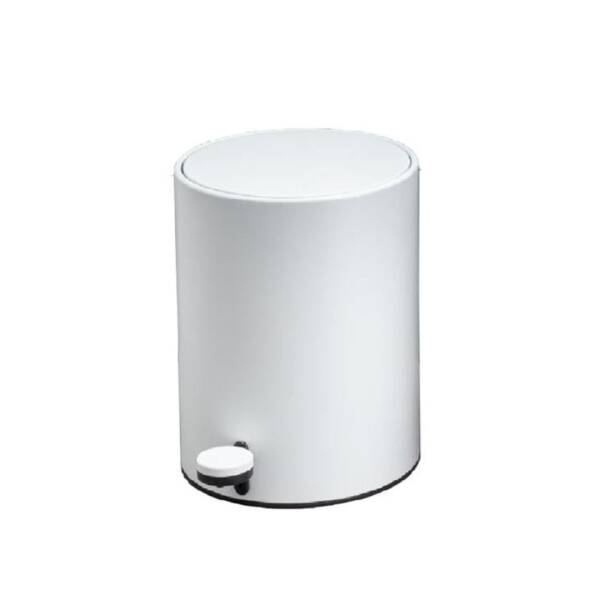 System Pedallı Çöp Kovası 3 Lt Beyaz Renk (BA4054 033 AL7-AL7) - 1