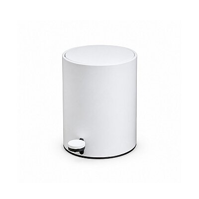 System Pedallı Çöp Kovası 3 Lt Beyaz Renk (BA4054 033 AL7-AL7) - System Banyo (1)