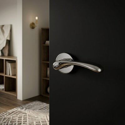 System Perle Kapı Kolu Krom Renk (HA119RO12 CR) - System