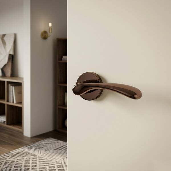 System Perle Kapı Kolu Rose Renk (HA119RO12 RS) - 1