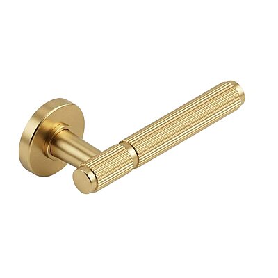 System Pixar-L Rozetli Kapı Kolu Gold Branche Renk (HA216LRO12 GB) - System