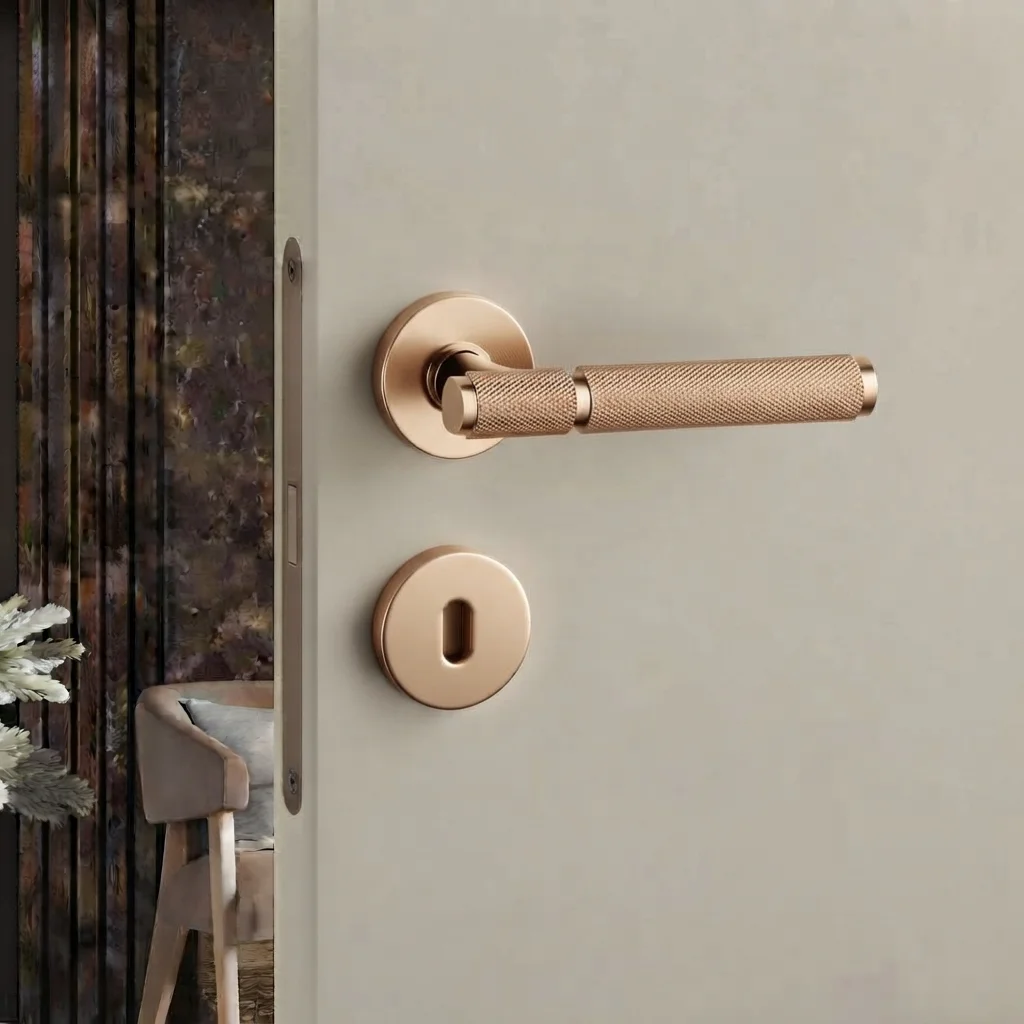 System Pixar-T Kapı Kolu Rose Renk (HA214TRO12 RS) - 1