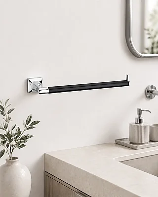 System Pruva Kağıt Havluluk Krom/Siyah (BA1004 003 CR-AL6) - 1