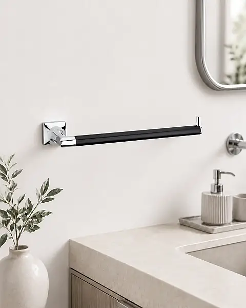 System Pruva Kağıt Havluluk Krom/Siyah (BA1004 003 CR-AL6) - 1