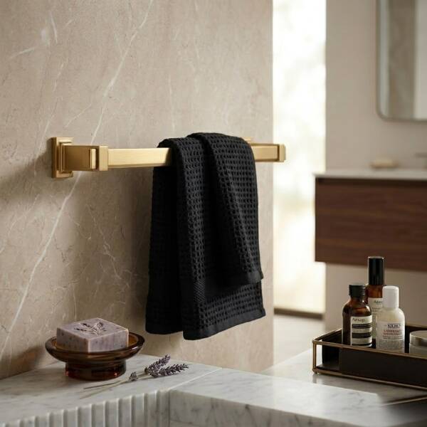 System Q-Line Uzun Havluluk Gold Renk 60cm (BA1006 014 GL) - 1