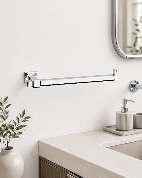 System Q-Line Kağıt Havluluk Krom Renk (BA1006 003 CR) - 1