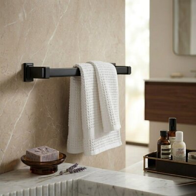 System Q-Line Uzun Havluluk Siyah Renk 60cm (BA1006 014 AL6) - 1