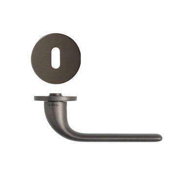 System Riven Fırçalı Füme Rozetli Kapı Kolu (HA274RO22 ELX1) - System (1)