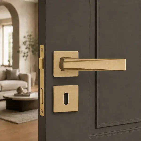 System Rocca Gold Branche Renk Kapı Kolu (HA249RO11 GB) - 1