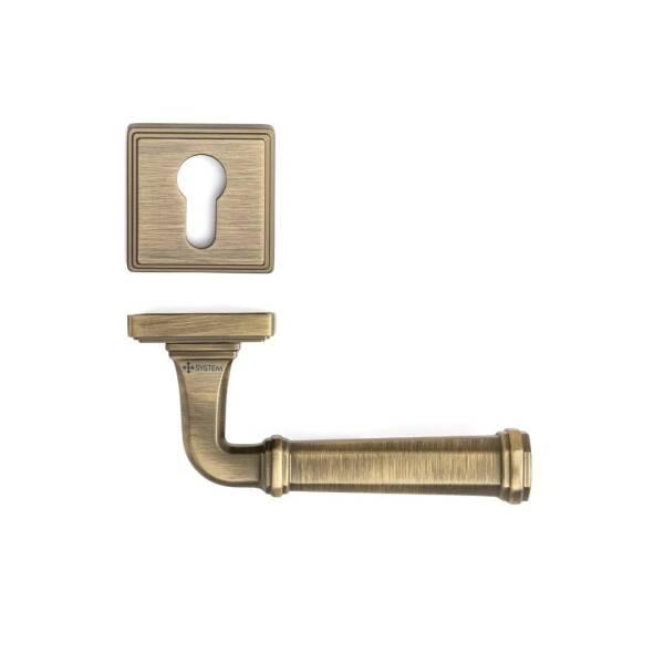 System Rodin Antik Sarı Renk Kapı Kolu (HA233RO17 ABM) - 2