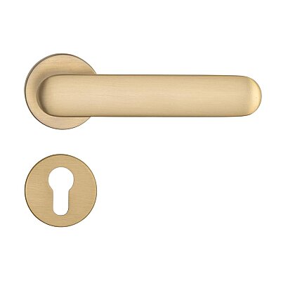 System Sinus Rozetli Kapı Kolu Gold Branche Renk (HA227RO12 GB) - 4