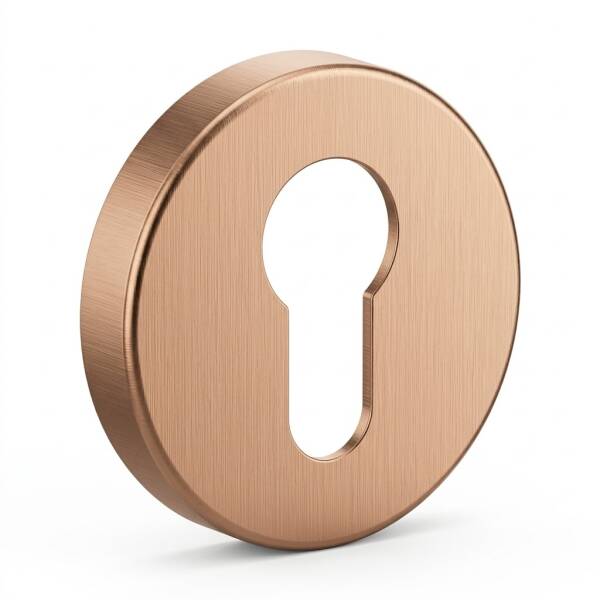 System Rose Renk Yuvarlak Yale Rozet (RO12Y RSB) - 1