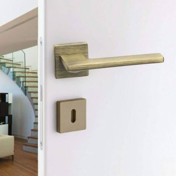 System Sarp Kapı Kolu Antik Sarı Renk (HA209RO11 ABM) - 1