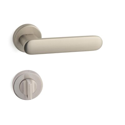 System Sinus Rozetli Kapı Kolu Nikel Saten Renk (HA227RO32 NBM) - System (1)