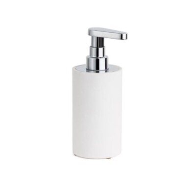 System Sıvı Sabunluk Beyaz/Krom Renk (BA2029 006 R1-CR) - 1