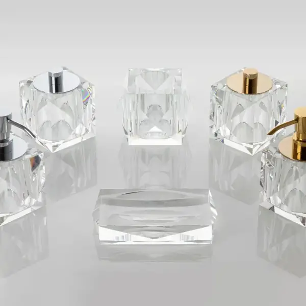 System Kristal Sıvı Sabunluk Gold Renk (BA2038 006 C1-GL) - 6