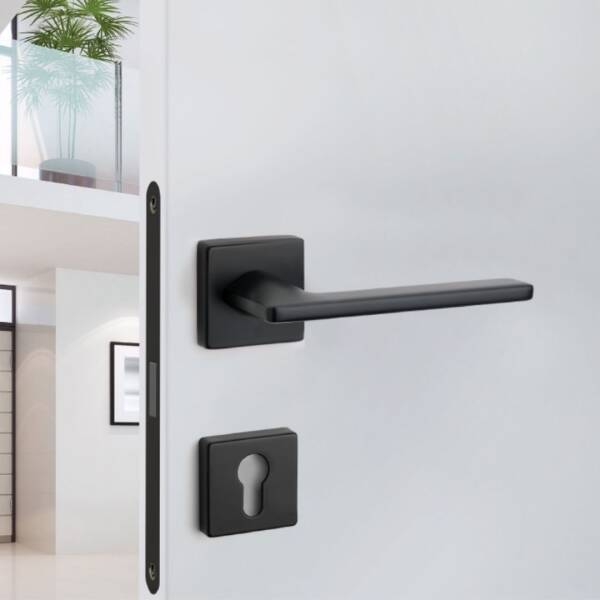 System Slim Kapı Kolu Siyah Renk (HA208RO11 AL6) - 1