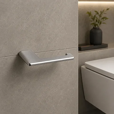 System Slimo Tuvalet Kağıtlığı Krom Renk (BA1040 002 CR) - 1