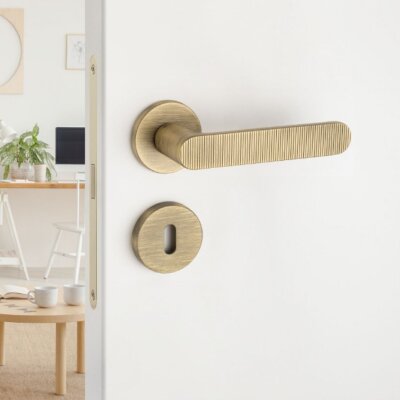 System Solo-V Kapı Kolu Antik Renk (HA282VRO22 ABM) - System