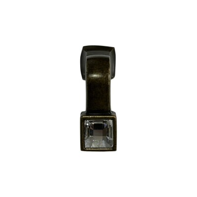 System Swarovski Taşlı Düğme Mobilya Kulbu Mat Vibrant Bronze 8mm Kulp Seri Sonu (SY4195 0008 MVB-SW2) - 2