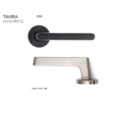 System Tavira Kapı Kolu Siyah (HA101RO12 AL6) - 4