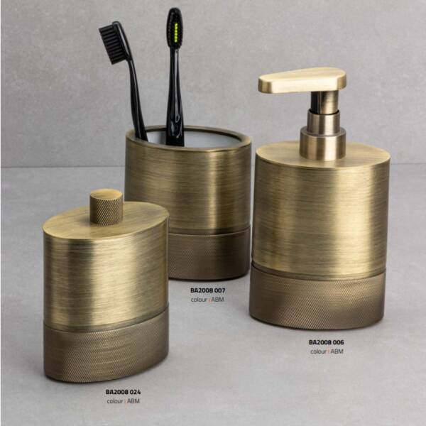 System Tezgah Üstü Diş Fırçalığı Antik Renk (BA2008 007 ABM) - 2